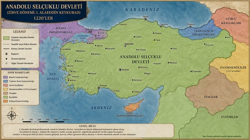 Anadolu Selçuklu Devleti: Kuruluşu, Yükselişi ve Yıkılışı