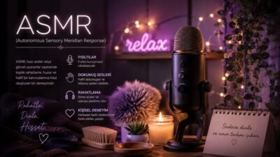 ASMR Nedir? Açılımı, Tetikleyicileri ve İnsanlar Üzerindeki Etkileri