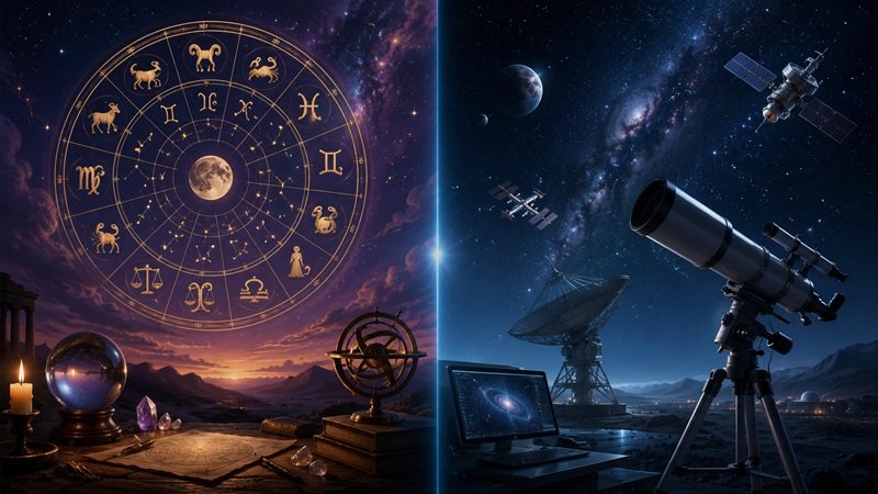 Astroloji ile Astronomi Arasındaki Farklar: Ortak Geçmişten Modern Bilime