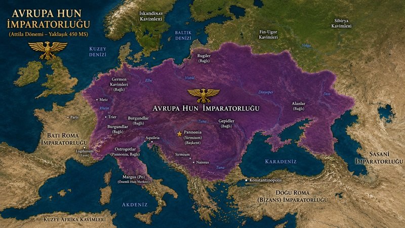 Avrupa Hun İmparatorluğu: Avrupa Tarihini Şekillendiren Devlet