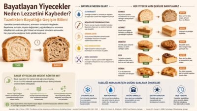 Bayatlayan Yiyecekler Neden Lezzetini Kaybeder? Tazelikten Bayatlığa Geçişin Bilimi