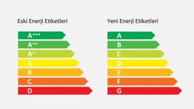 Beyaz Eşyalarda Enerji Sınıfı Nedir? A, B, C, D, E, F ve G Arasındaki Farklar