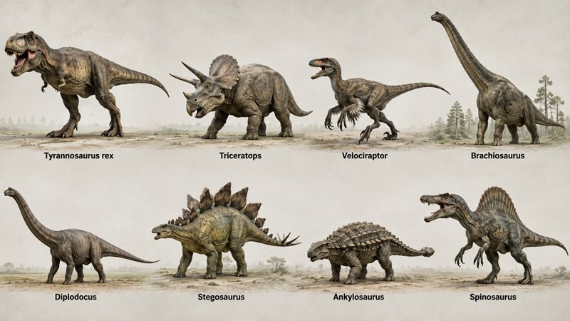 Dinozorlar: Dünya’nın Milyonlarca Yıllık Hâkimleri