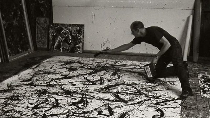 Jackson Pollock: Hayatı, Sanatı, Eserleri ve Drip Painting Tekniği