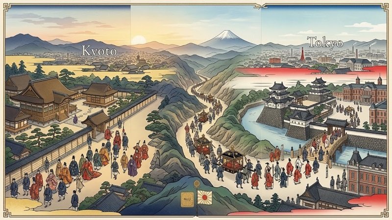 Kyoto’dan Tokyo’ya: Japonya’nın Başkenti Nasıl Değişti?