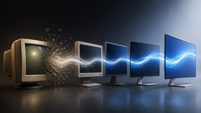 Monitör Nedir? CRT’den OLED’e Monitör Teknolojilerinin Tarihçesi ve Çalışma Prensibi