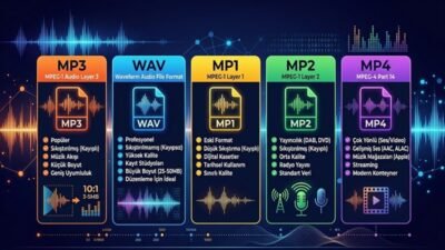 MP3 Nasıl Ortaya Çıktı? WAV, MP1, MP2, MP4 ve Ses Dosyalarının Tarihi