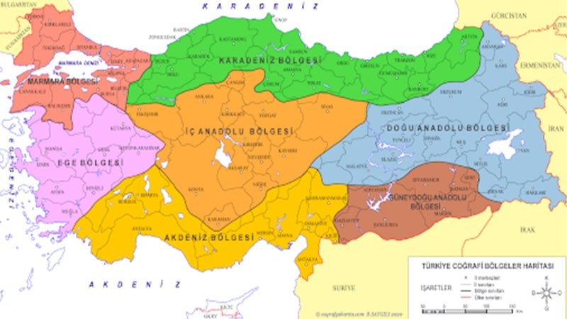 Türkiye’nin Coğrafi Bölgeleri Nasıl Ortaya Çıktı?