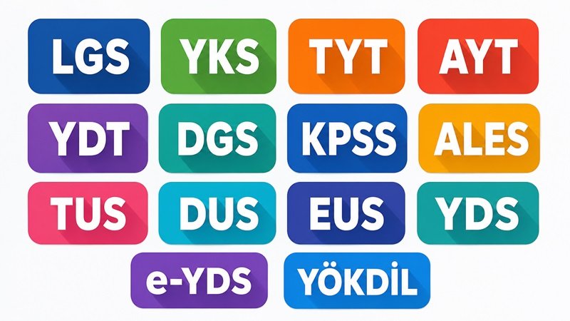 Türkiye’deki Sınav Sistemleri Rehberi: LGS, YKS, KPSS, ALES ve YDS Nedir?