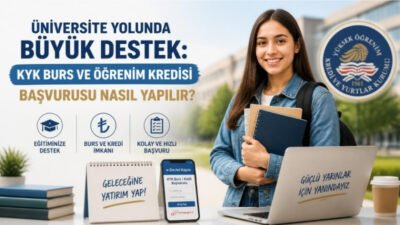 Üniversite Yolunda Büyük Destek: KYK Burs ve Öğrenim Kredisi Başvurusu Nasıl Yapılır?