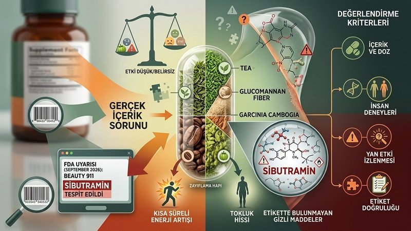 Zayıflama Haplarının Ardındaki Kimya ve Riskler